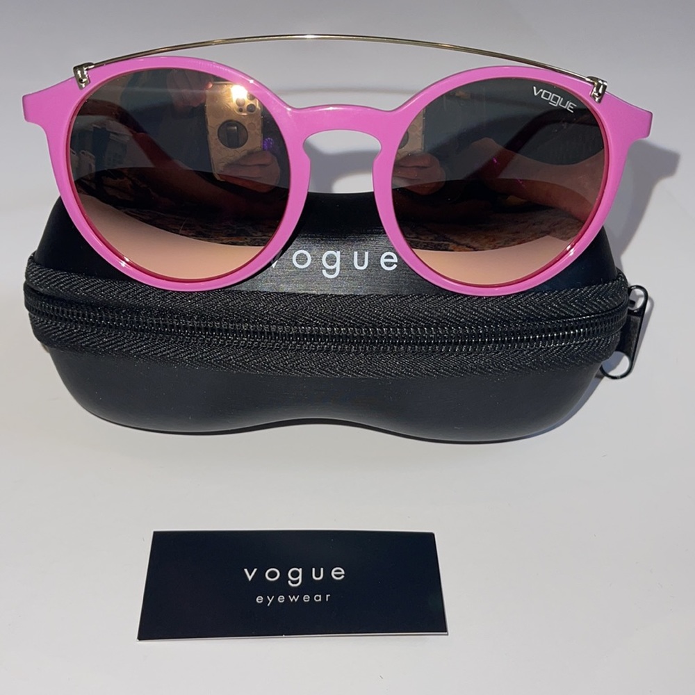 New Vogue pink sunglasses